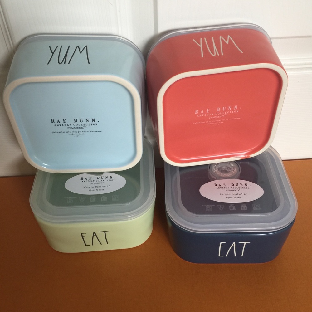 ❤️❤️New Rae Dunn Ceramic Food storage ❤️❤️❤️ - Picture 1 of 6